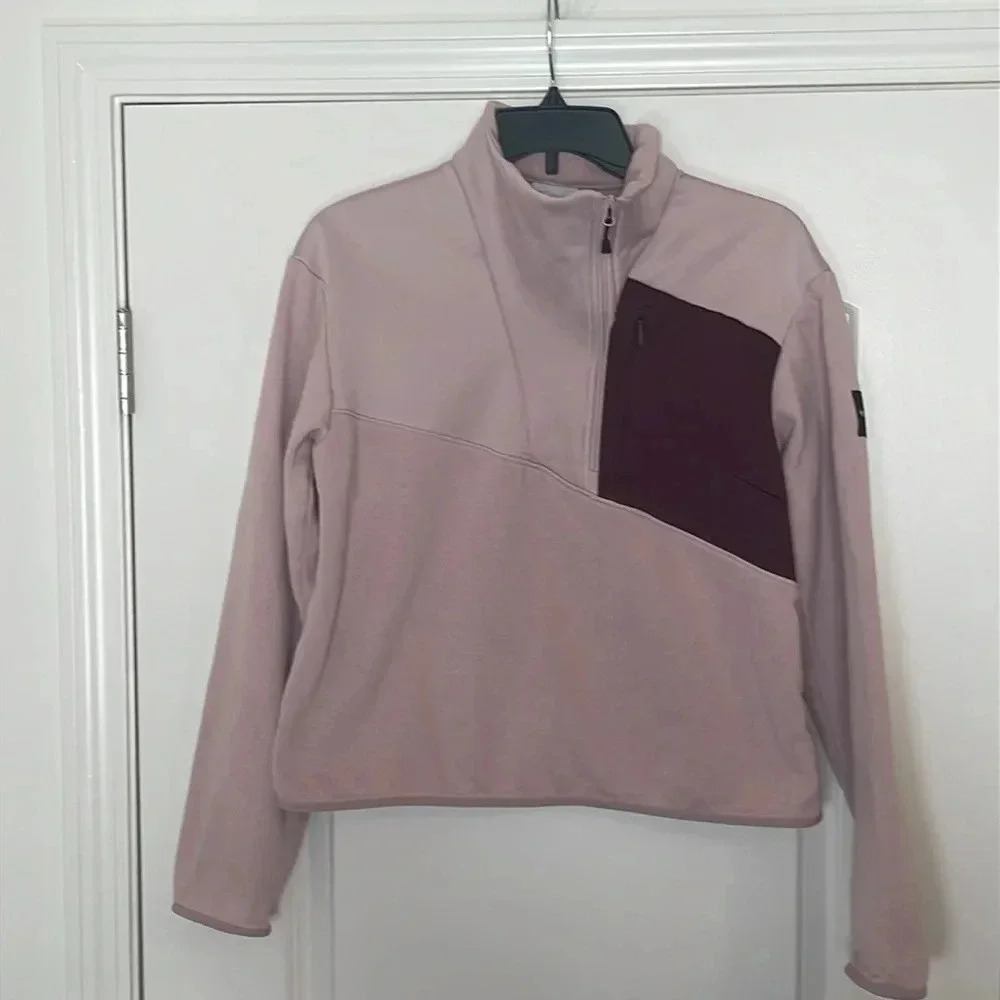Columbia Two Tone 3/4 Zip Pullover Size M